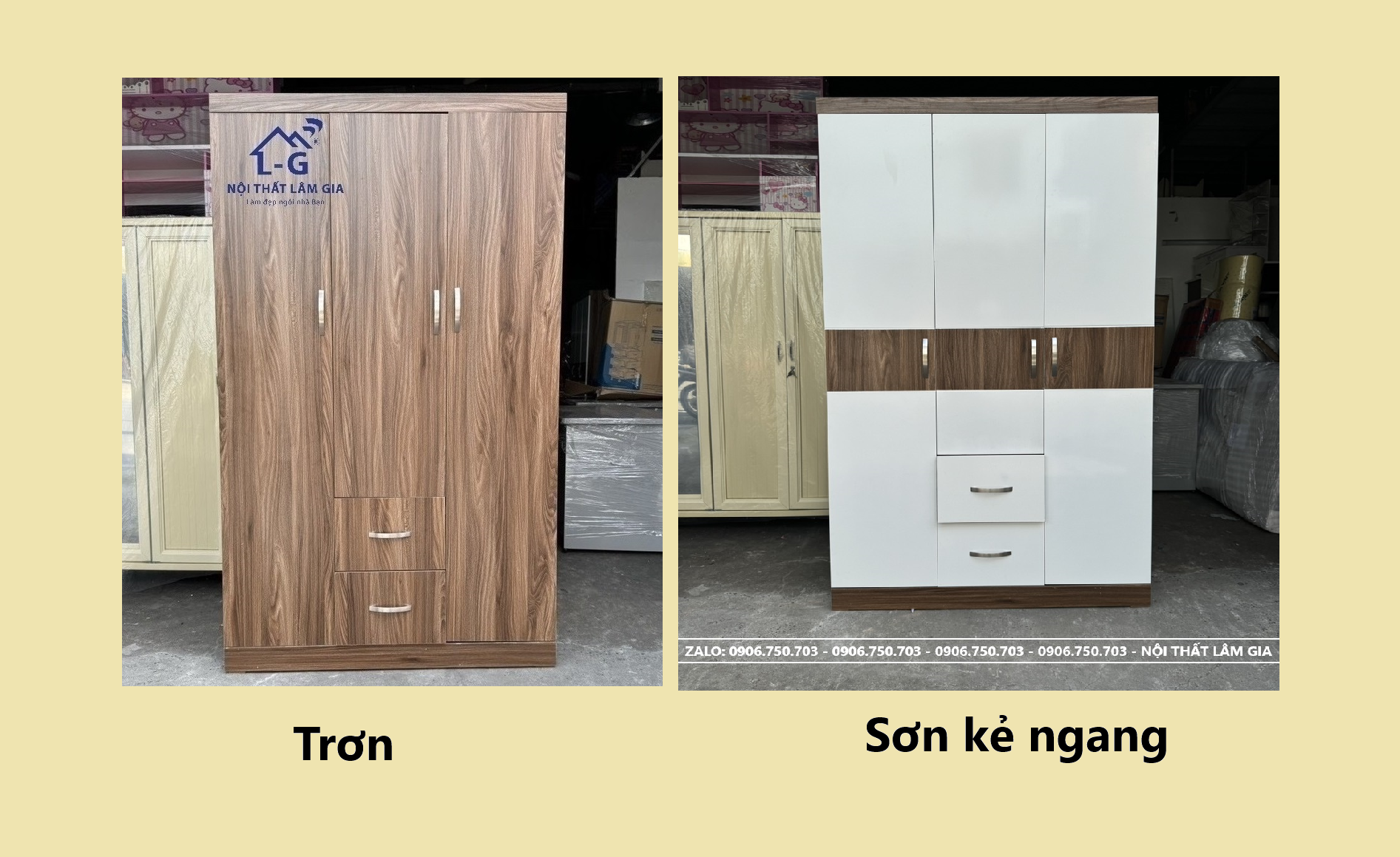 Tủ quần áo gỗ MDF